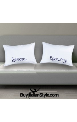 CUSTOM Couples pillowcases