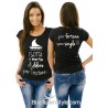 Maglia M-L basic "Se vuoi una donna perfetta comprati una Barbie"