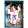 Personalized Baby Bodysuit Here I am "My name is ...  And I'm in charg