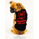 maglietta per cane con mascotte milan