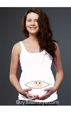 Maternity tank top “BABY...