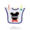 Baby bib  customizable with FANTASY print (with ears)