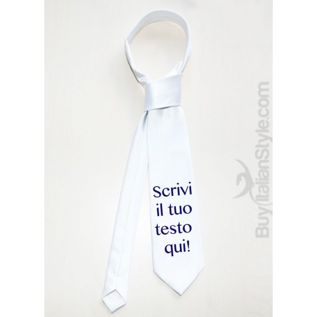 Cravatta personalizzabile 