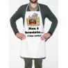Grembiule da cucina PERSONALIZZABILE con il proprio testo