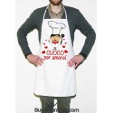 grembiule da cucina unisex "cuoco per amore"