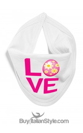 EASTER bib with "LOVE"