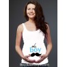 maternity tank top "Oh, boy"