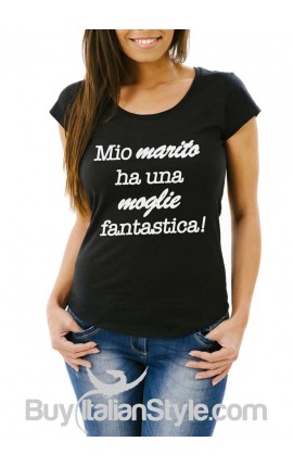 T-shirt donna /"Le donne sono impotenti solo finché lo smalto sulle unghie.../"