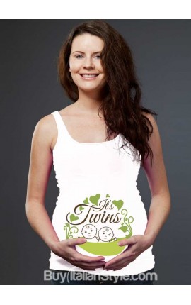 Maternity tank top "it's...