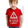 Short Sleeve T-Shirt "warning Mom Is Jealous"
