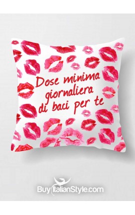 Federa cuscino "Dose minima...