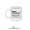 Tazza con scritta "Mamma significa..."