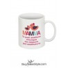 Tazza con scritta "MAMMA. Tu puoi sostituire chiunque ma nessuno può s