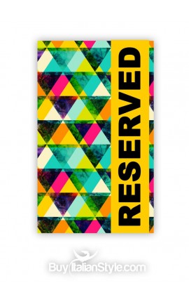Beach Towel "Reserved"