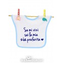 Bavaglino "Se mi vizi sei la mia zia preferita"