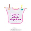 Bavaglino "Se mi vizi sei la mia zia preferita"