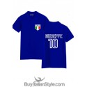 Polo manica corta "Italia" con NOME e NUMERO a scelta