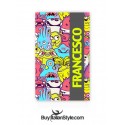 Telo mare bimbo "THE MONSTERS" personalizzato con nome