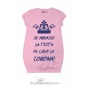 Abitino bimba "Se abbasso la testa mi cade la corona"