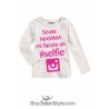 T-shirt bimba "Non posso uscire con te papà non vuole"