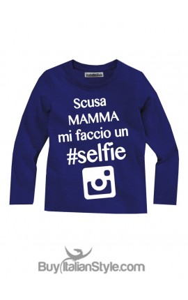 T-shirt bimbo "Scusa mamma...