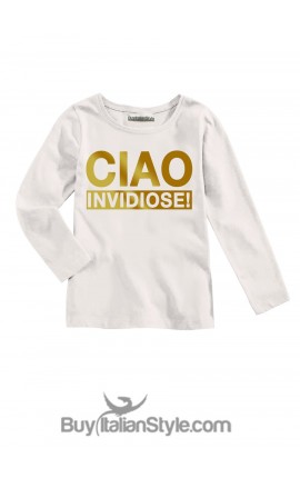 T-shirt bimba "Ciao INVIDIOSE"