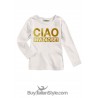 T-shirt bimba "Non posso uscire con te papà non vuole"