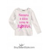 T-shirt a manica lunga "Nessuna è dolce come te nonna"
