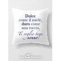 Pillowcase "You are strong and tough, sweet and gentle inside. You're my hero grandpa"