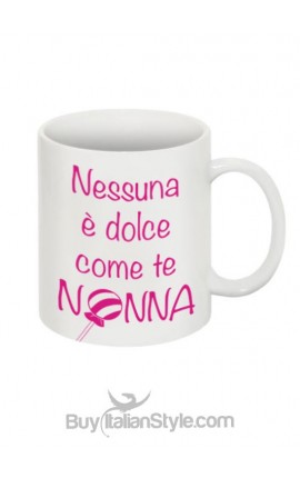 Tazza con scritta "Nessuna...