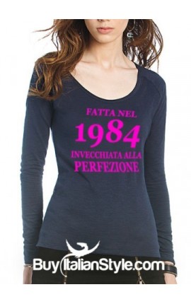 T-shirt donna "INVECCHIATA...