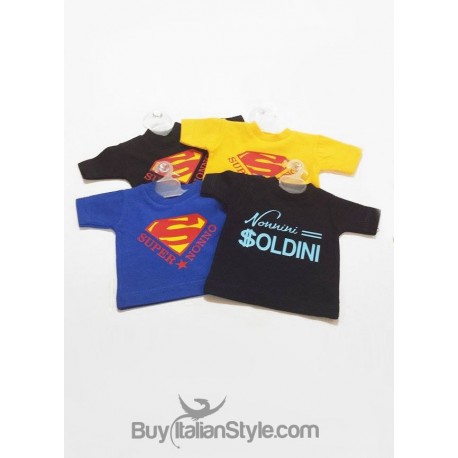 Mini T_SHIRT per auto personalizzabili