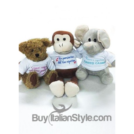 Peluches Animaletto personalizzabile