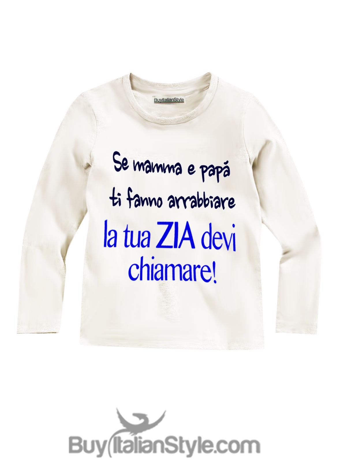 Body Neonato Divertente - Se Ti Fanno Arrabbiare Gli Zii Devi Chiamare - 100% Cotone - Foto 2