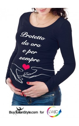 T-shirt premaman "Protetto...