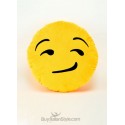 Cuscino emoticon Soddisfatto