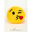 Cuscino emoticon bacio