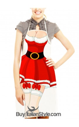 Cooking Apron "Mrs. Santa...