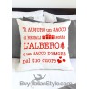 Pillowcase "A blessed Christmas to you!”