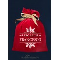 sacco personalizzato con nome