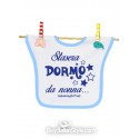 Bavaglino "stasera dormo da nonna"