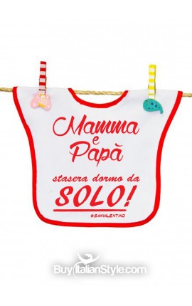 Baby Bib"Tonight I sleep...