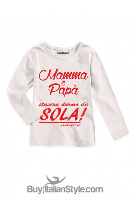 maglia con una sola manica lunga