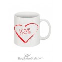 Tazza "Love is in the air"