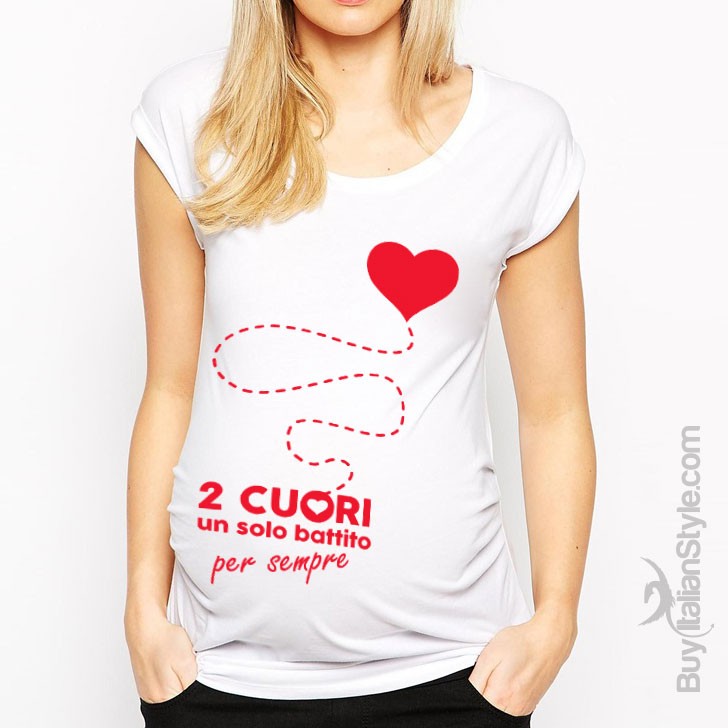 t shirt gravidanza
