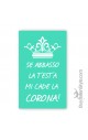 Telo mare "se abbasso la testa mi cade la corona"