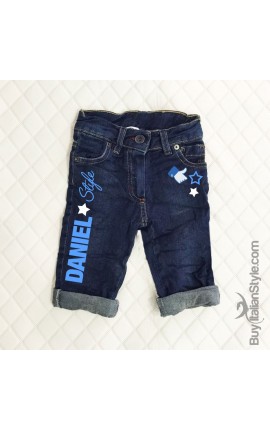 Jeans bimbo personalizzabile con nome