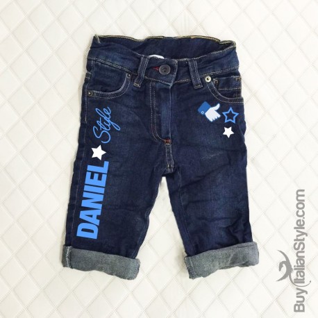 Jeans bimbo personalizzabile 