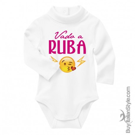 Body lupetto "Vado a ruba"