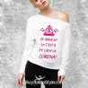 Maglia M-L basic "Se vuoi una donna perfetta comprati una Barbie"